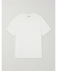FRAME - Supima Cotton-Jersey T-Shirt - Lyst