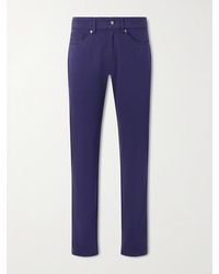Peter Millar - Crown Straight-leg Cotton-canvas Trousers - Lyst