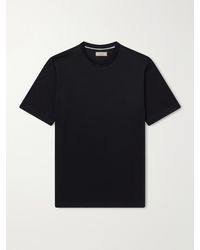 Canali - Cotton-Jersey T-Shirt - Lyst