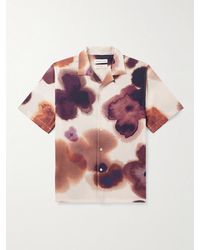 A Kind Of Guise - Gioia Hemd aus bedrucktem Baumwoll-Seersucker mit wandelbarem Kragen - Lyst
