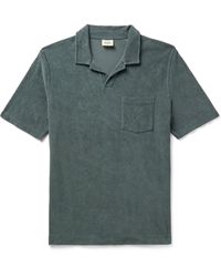 Hartford - Cotton-terry Polo Shirt - Lyst