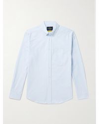 Portuguese Flannel - Belavista Button-Down Collar Striped Cotton Oxford Shirt - Lyst