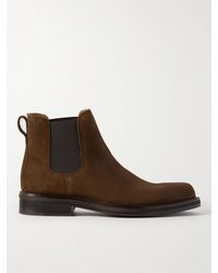 MR P. - Olie Showerproof Suede Chelsea Boots - Lyst