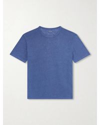 Hartford - Linen-Jersey T-Shirt - Lyst