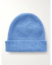 William Lockie - Ribbed Cashmere Beanie - Lyst