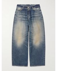 Acne Studios - Weit geschnittene Jeans in Distressed-Optik - Lyst