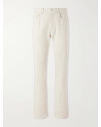 A.P.C. - Rescue Straight-Leg Recycled Cotton-Twill Jeans - Lyst