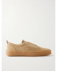 MR P. - Classic Plimsoll Suede Sneakers - Lyst