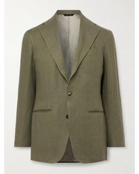 Saman Amel - Unstructured Linen Suit Jacket - Lyst