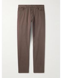 ZEGNA - City Slim-Fit Garment-Dyed Jeans - Lyst