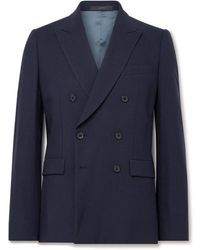 Paul Smith - Slim-fit Double-breasted Wool Suit Jacket - Lyst