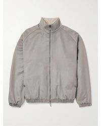 STÒFFA - Reversible Brushed-Cashmere Bomber Jacket - Lyst