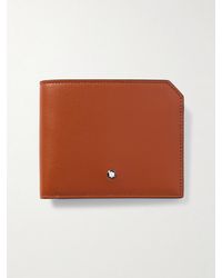 Montblanc - Full-Grain Leather Billfold Wallet - Lyst