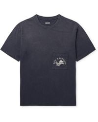 Kapital - Life Kapriccio Printed Cotton-Jersey T-Shirt - Lyst