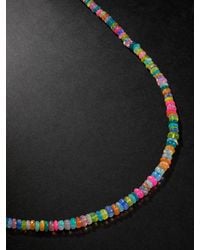 JIA JIA - Kette mit Zierperlen aus Opalen und Details aus Gold - Lyst