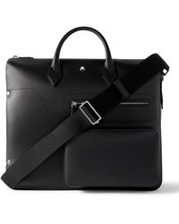 Montblanc - 24/7 Leather Briefcase - Lyst