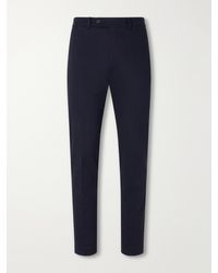 Slowear - Incotex Tapered Cotton-Blend Twill Trousers - Lyst