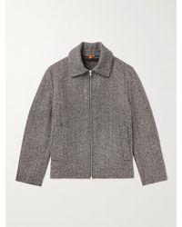 Barena - Herringbone Wool-blend Jacket - Lyst