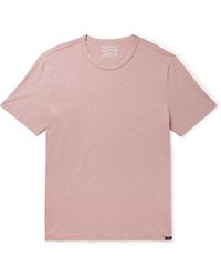 Faherty - Sunwashed Organic Cotton-jersey T-shirt - Lyst