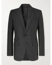 Tom Ford - O'Connor Slim-Fit Silk, Linen And Wool-Blend Blazer - Lyst
