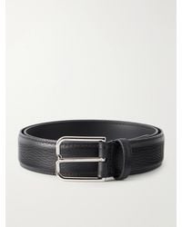 Berluti - 3.5 Cm Full-Grain Leather Belt - Lyst