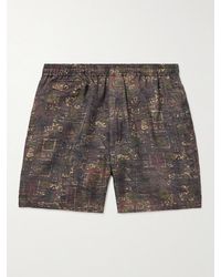 Beams Plus - Beach Straight-leg Printed Twill Shorts - Lyst