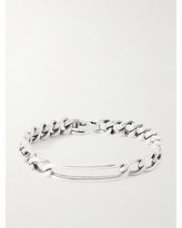 Saint Laurent - Silver-tone Chain Bracelet - Lyst