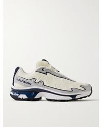 Salomon - Xt-Slate Rubber-Trimmed Mesh Sneakers - Lyst