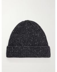 AURALEE - Ribbed Cashmere Beanie - Lyst