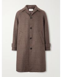 Officine Generale - Hudson Prince Of Wales Virgin Wool Coat - Lyst