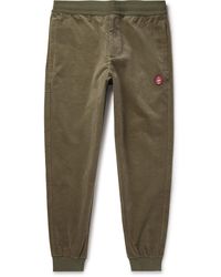 adidas Originals - C.P. Company Spezial Settend Tapered Logo-Appliquéd Cotton-Blend Corduroy Track Pants - Lyst