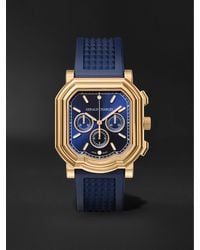 Gerald Charles - Maestro 3.0 Automatic Chronograph 39Mm 18-Karat Rose And Rubber Watch, Ref. No. Gc3.0-Rg-01 - Lyst