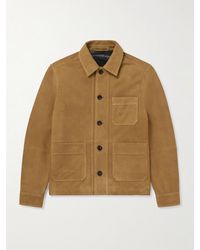 MR P. - Suede Chore Jacket - Lyst