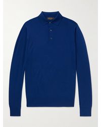 Loro Piana - Slim-Fit Wish Virgin Wool Polo Shirt - Lyst