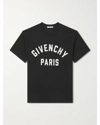 Givenchy - Logo-Appliquéd Cotton-Jersey T-Shirt - Lyst