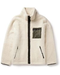 Yves Salomon - Reversible Shearling And Shell Jacket - Lyst