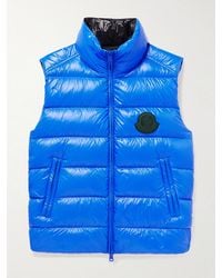 Moncler - Parke Logo-Appliquéd Quilted Down Gilet - Lyst