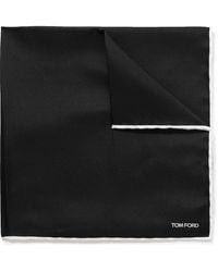 Tom Ford - Silk-Twill Pocket Square - Lyst