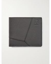 Loewe - Puzzle Edge Full-Grain Leather Billfold Wallet - Lyst