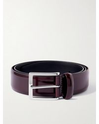 Anderson's - 4Cm Glossed-Leather Belt - Lyst