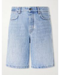 Givenchy - Straight-Leg Denim Shorts - Lyst