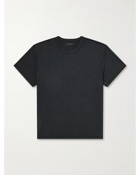Les Tien - Inside Out Heavyweight Cotton-Jersey T-Shirt - Lyst