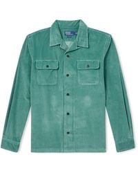 Polo Ralph Lauren - Convertible-Collar Cotton-Corduroy Shirt - Lyst