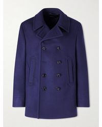 Tom Ford - Double-breasted Wool Coat - Lyst