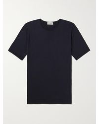 John Smedley - Belden Slim-Fit Sea Island Cotton T-Shirt - Lyst
