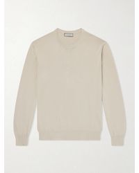 Canali - Cotton Sweater - Lyst