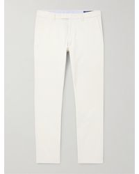 Polo Ralph Lauren - Slim-Fit Stretch-Cotton Twill Trousers - Lyst