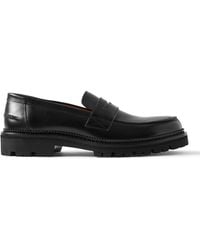 MR P. - Jacques Leather Penny Loafers - Lyst