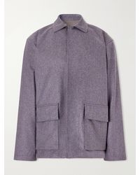 Caruso - Wool And Cashmere-Blend Blouson Jacket - Lyst