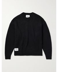 WTAPS - Pullover in maglia jacquard con logo applicato - Lyst